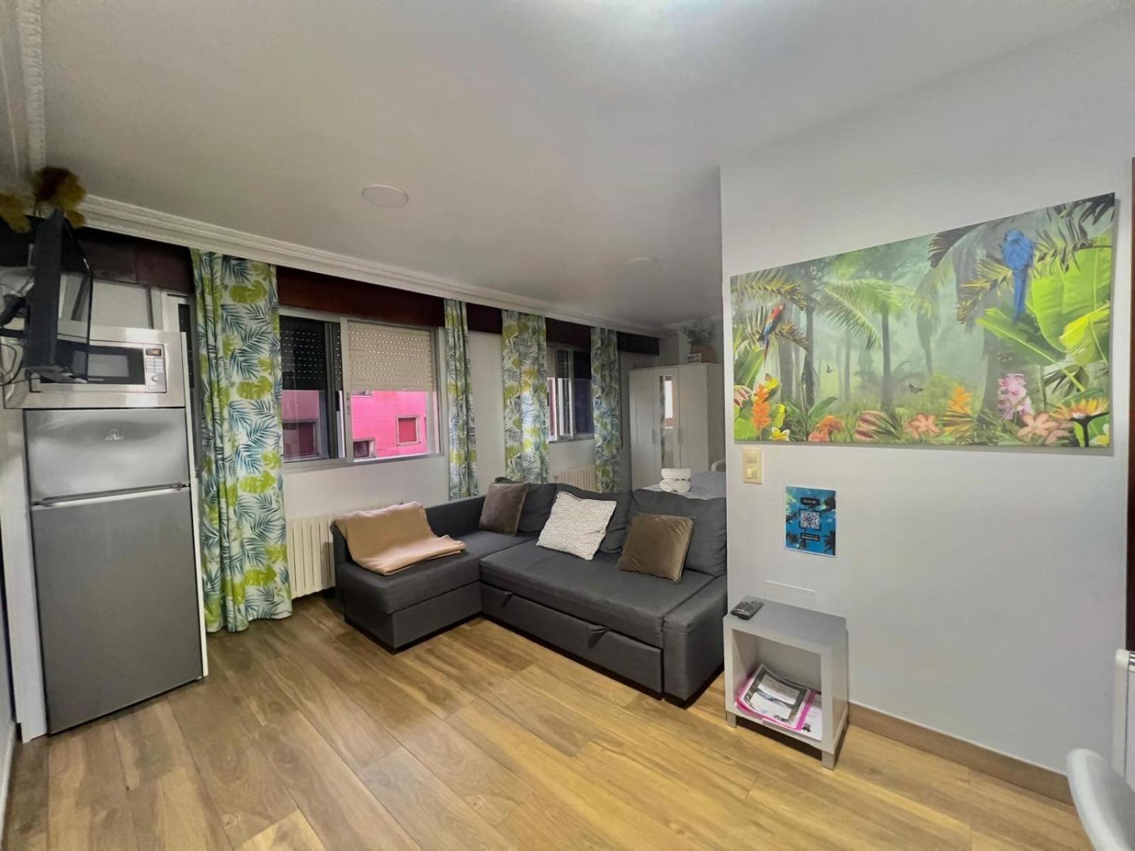 Apartamento Centrico Cerca De La Playa Bueu Bagian luar foto